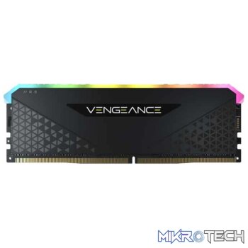 Corsair VENGEANCE RGB RS 8GB (1 x 8GB) DDR4 DRAM 3200MHz CL16 1.35V CMG8GX4M1E3200C16 Memory Module  Black